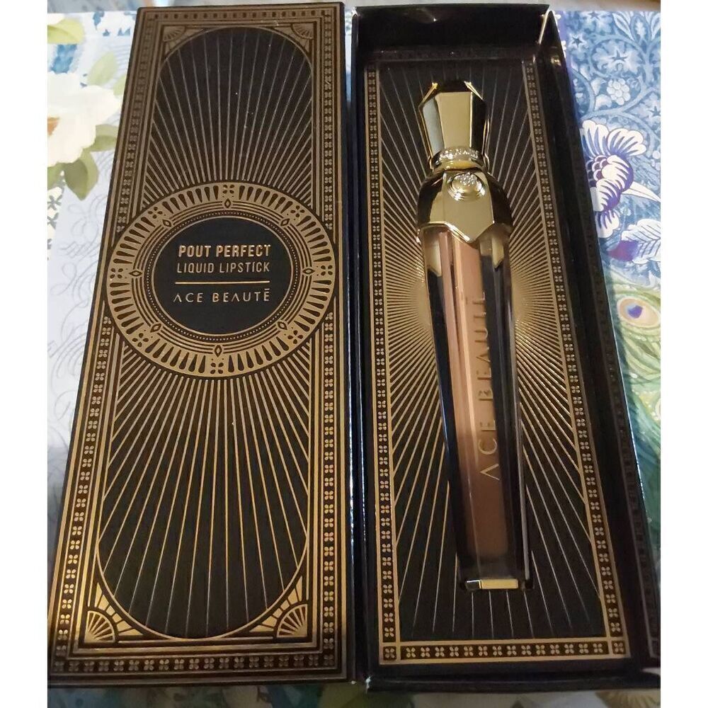 BNIB~ACE BEAUTE Limited Edition Pout Perfect Lipstick in Good Vibes